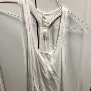 White Lululemon racer back