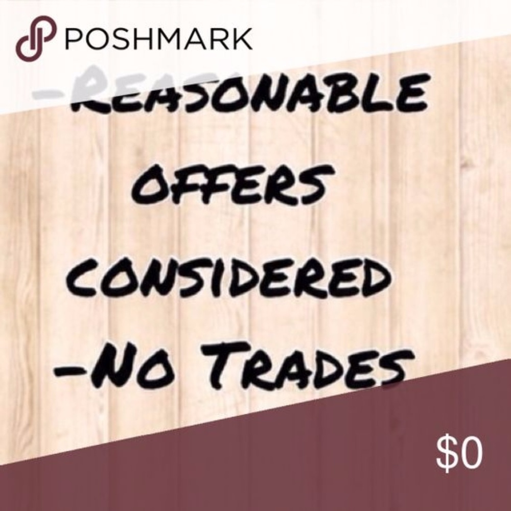 NO TRADES!