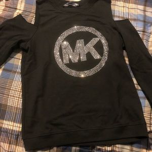 Mk women’s cold shoulder shirt