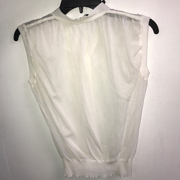 Dolce & Gabbana Women's White Top Size 4 NWT - Picture 2 of 3