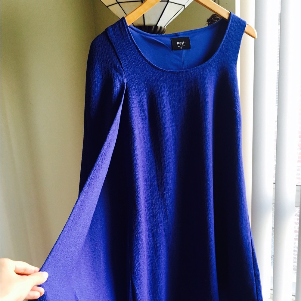Nasty Gal blue dress