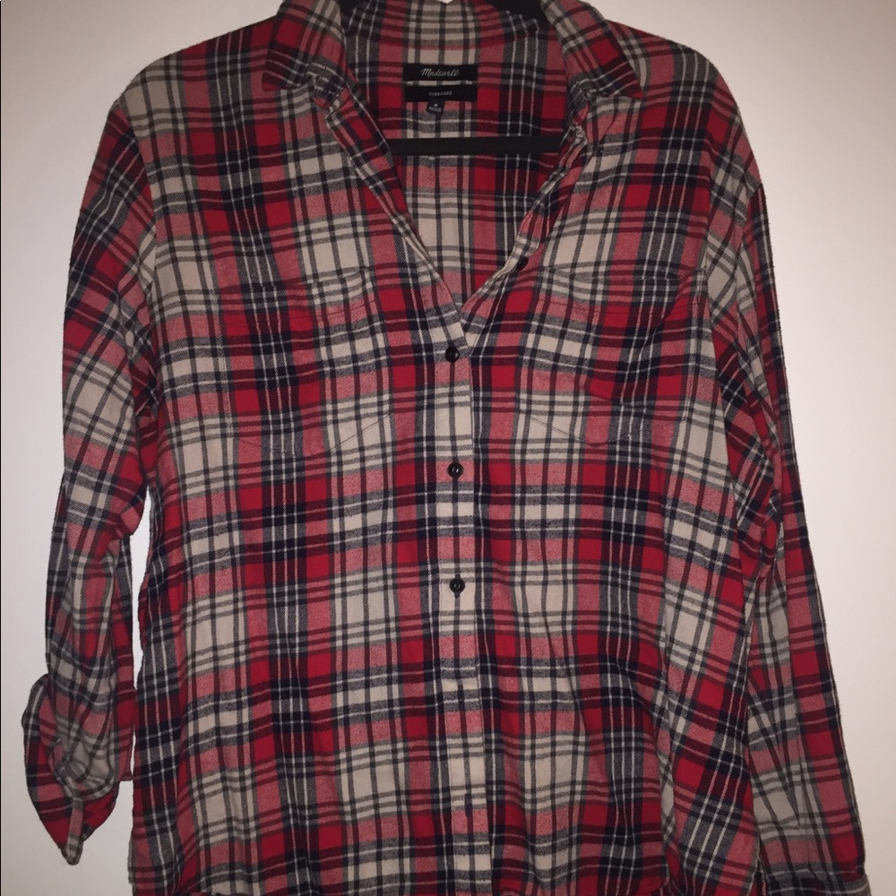 Madewell oversized flannel