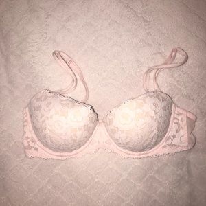 36C Pink Date Push Up Bra