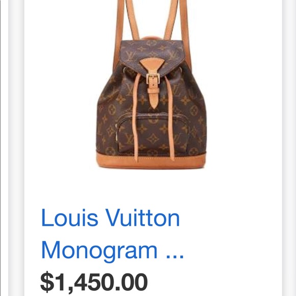 Vintage LV bag montsouris