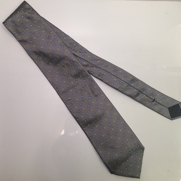 ⭐️2XHP⭐️🇮🇹 VERSACE MEDUSA 💯% SILK TIE - Picture 8 of 8