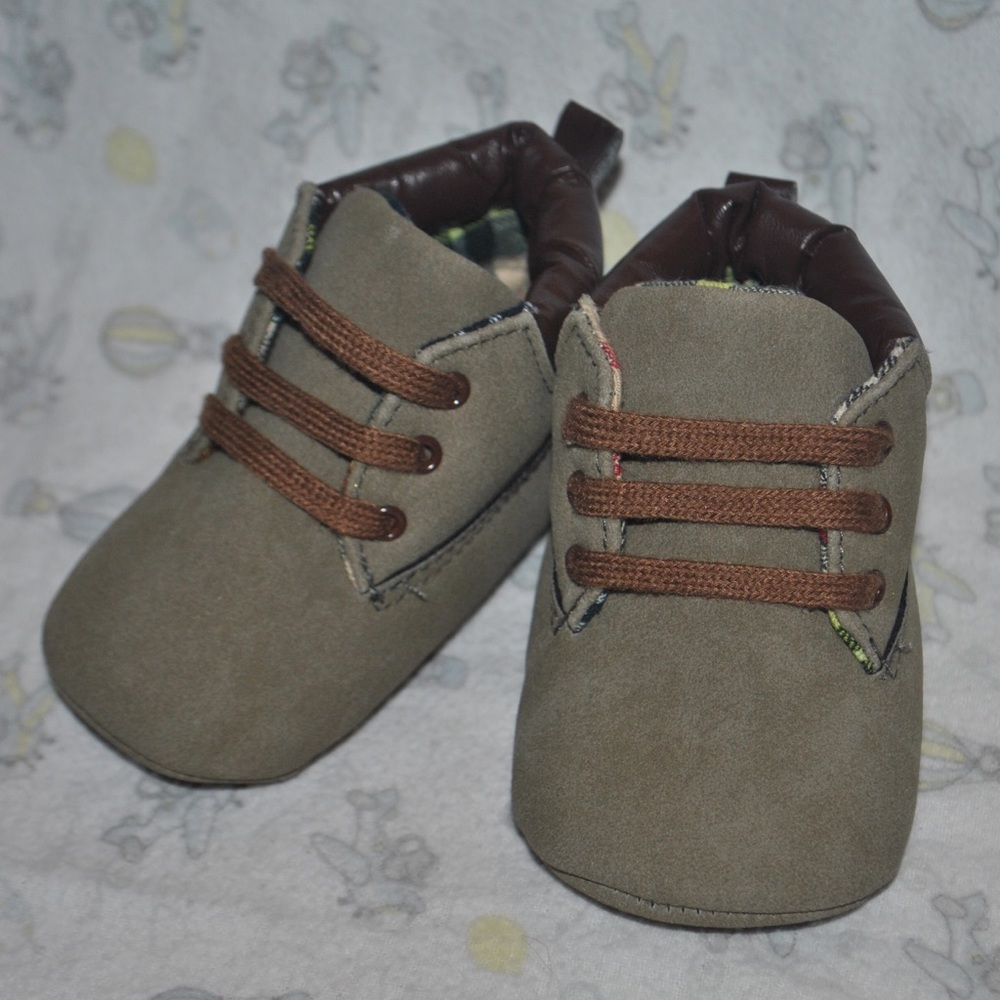 Romirus Olive Infant Shoe 👶🏻👞