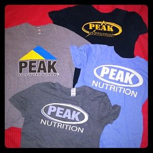 Lot of 4 men's large fitness tees