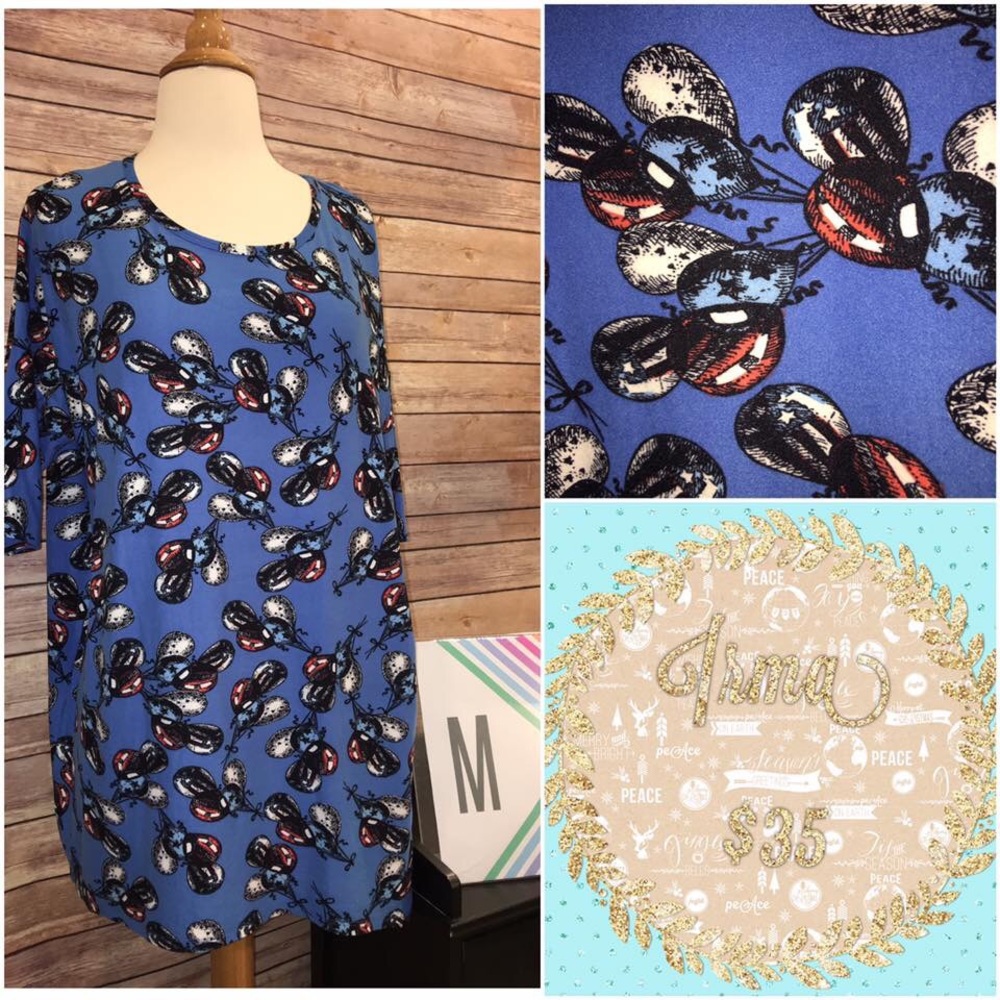 BNWT LULAROE IRMA TUNIC SIZE M