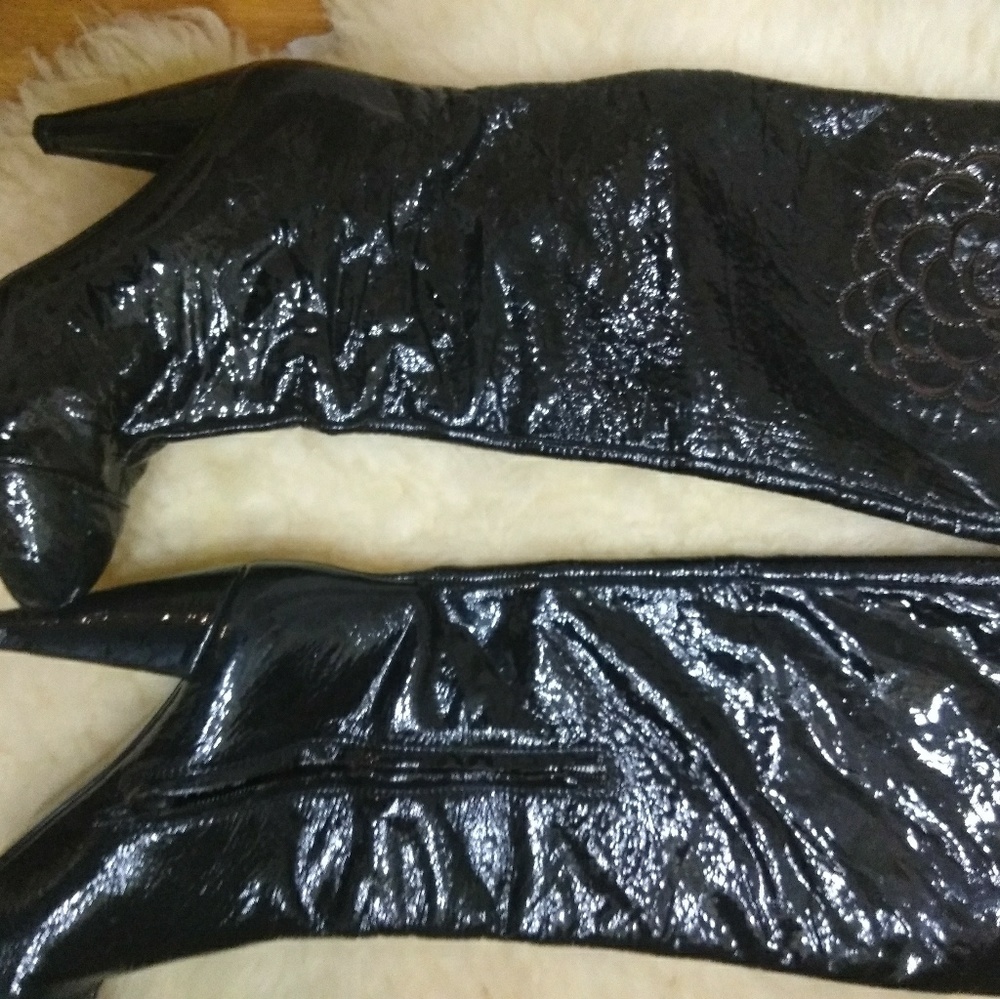 Miss Sixty Blue Boots- size