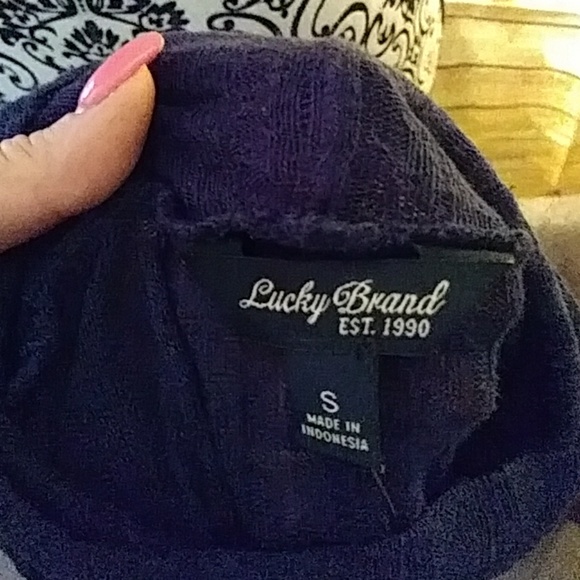 Lucky Brand|Semi-sheer Top - Picture 2 of 3