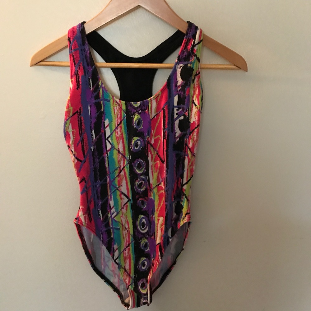 🆎 Retro Multicolored Bodysuit