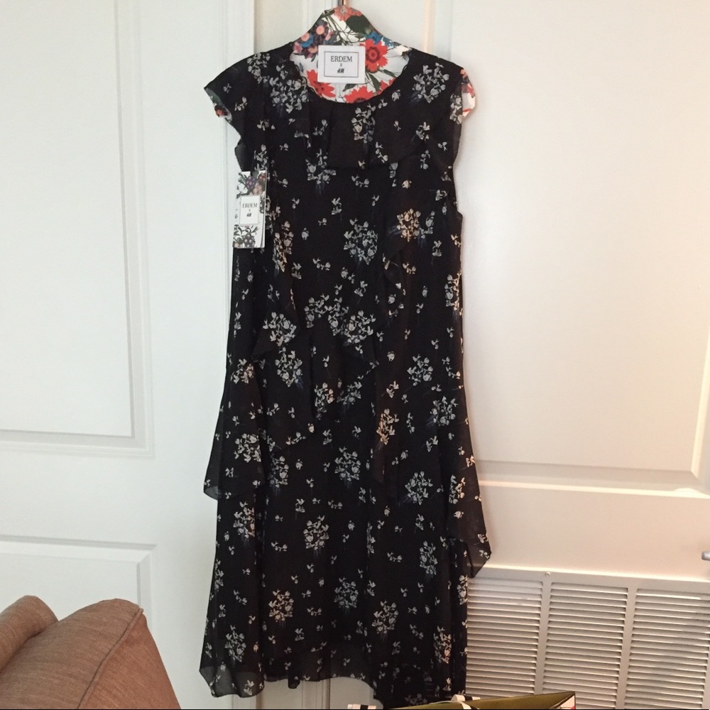 Erdem x H&M Caitlyn Dress Size 10 NWT