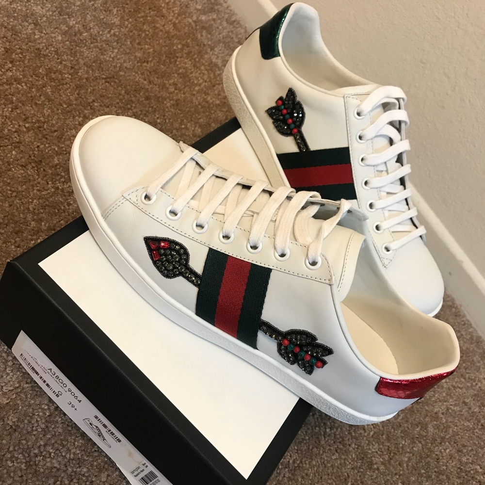 Gucci ace embroidered sneakers