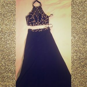BRAND NEW "Alex & Sophia" two piece evening gown