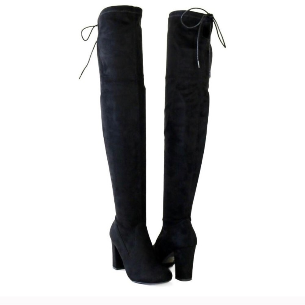 Black Over The Knee Boots