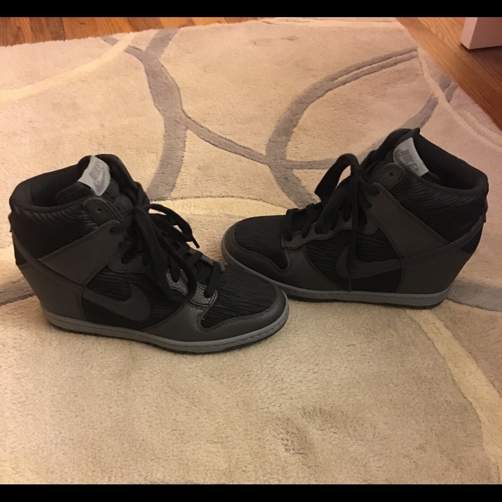 SOLD Nike Dunk Sky Hi - Women's Sneaker Wedge