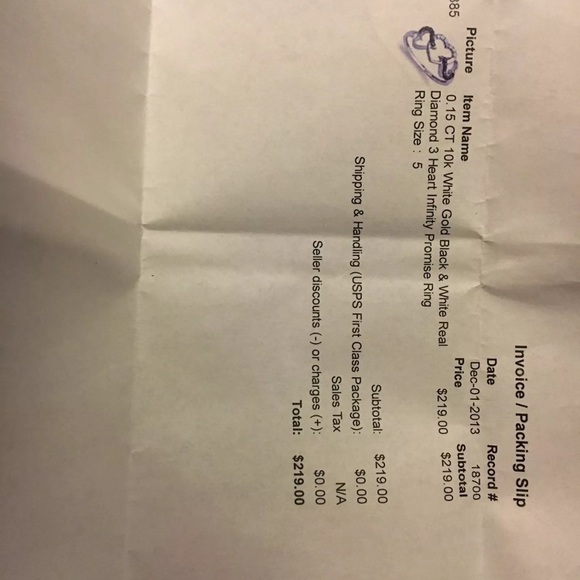 Promise ring - Picture 4 of 4