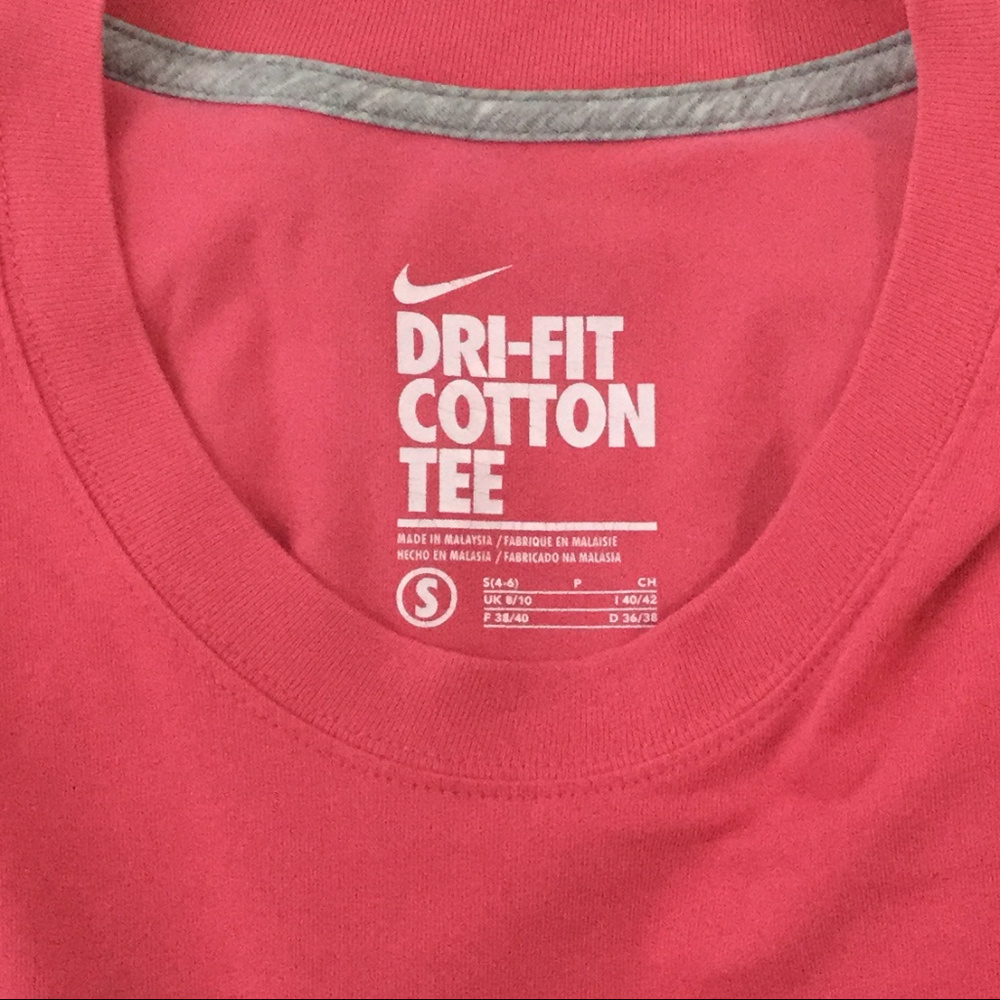 Nike Dri-Fit Cap Sleeve Crew Neck Size S - Picture 7 of 7