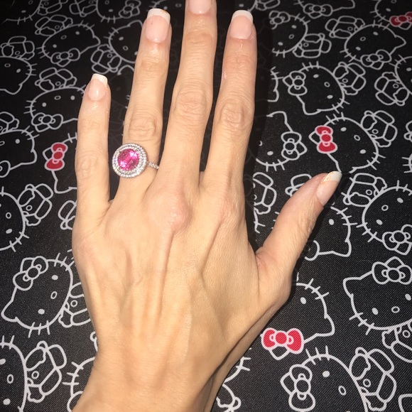 TIFFANY SOLESTE® RUBELLITE RING✨Traded✨ - Picture 3 of 4
