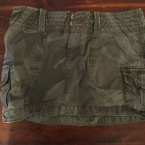 Camo skirt