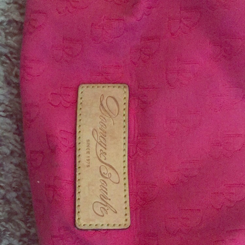 Hot pink Dooney and Bourke Tote with Wallet