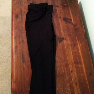 Black jeggings