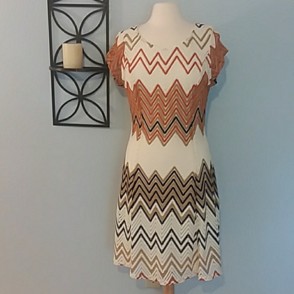 Sharagano Dress fully lined