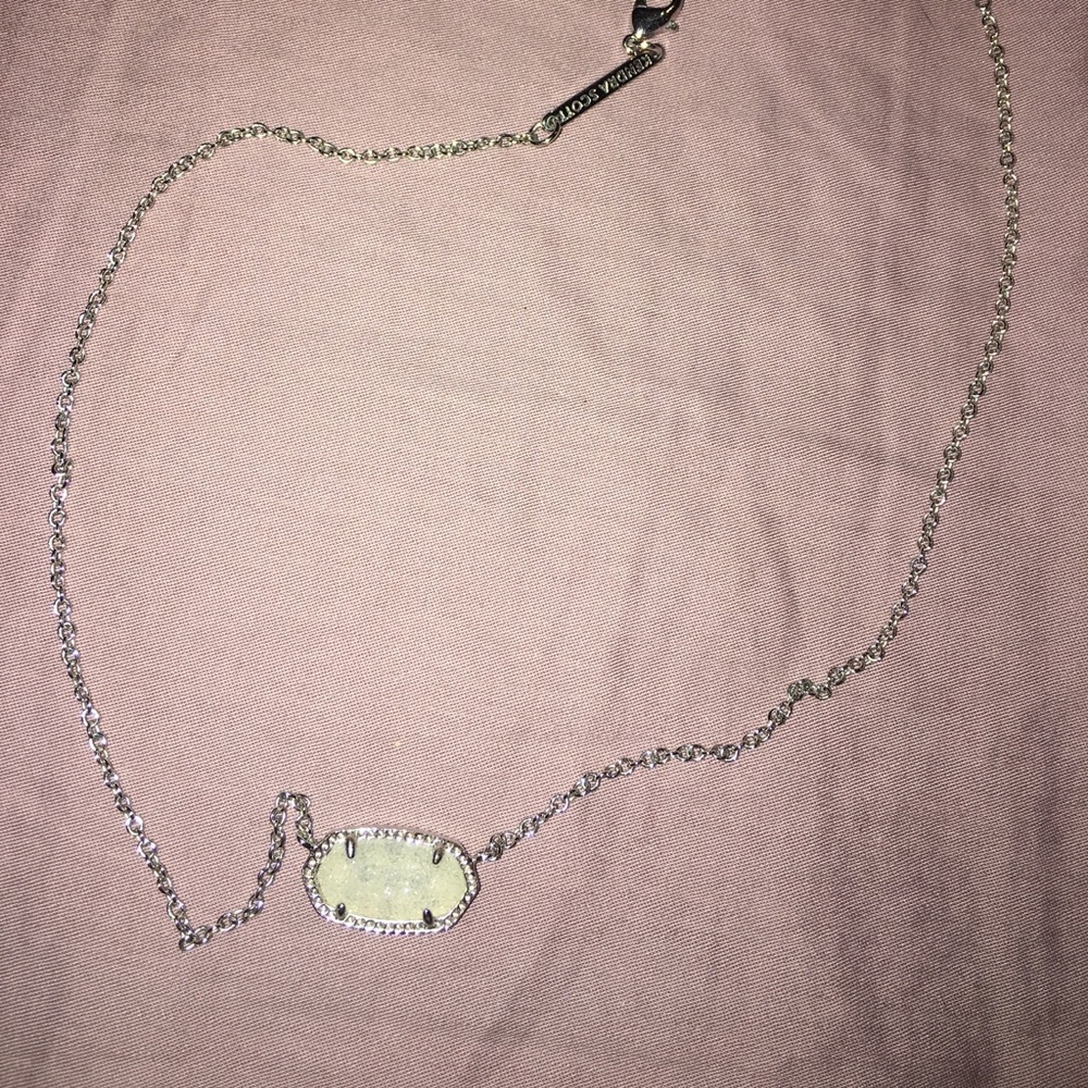 Kendra Scott elisa necklace in iridescent druzy