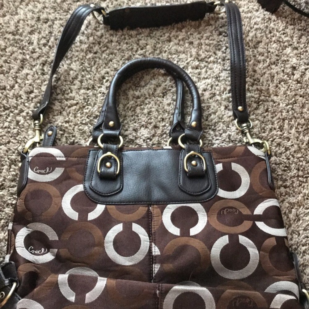 Large Coach Purse - Picture 3 of 3