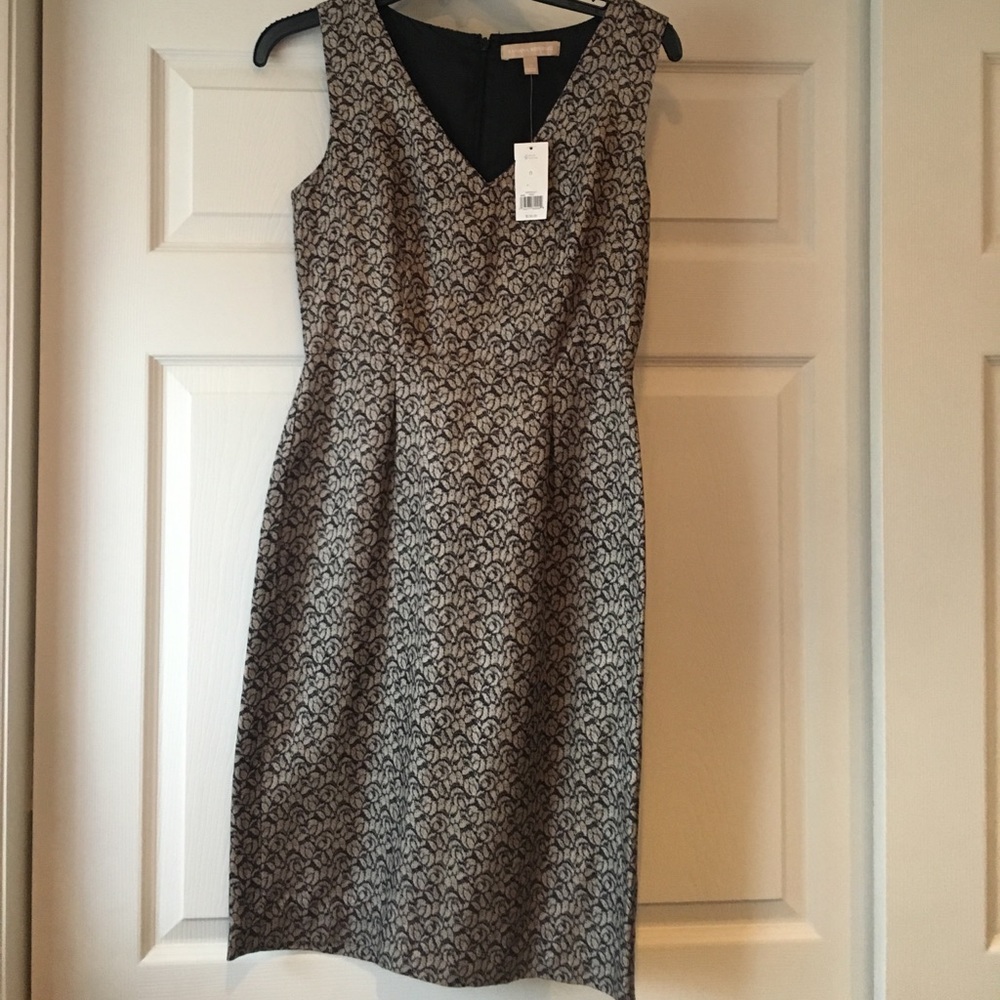 BR Black and Gray Lace Dress