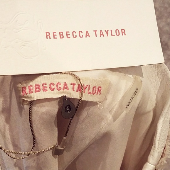 Rebecca Taylor Tweed & Leather Size 8 Pencil Skirt - Picture 2 of 7