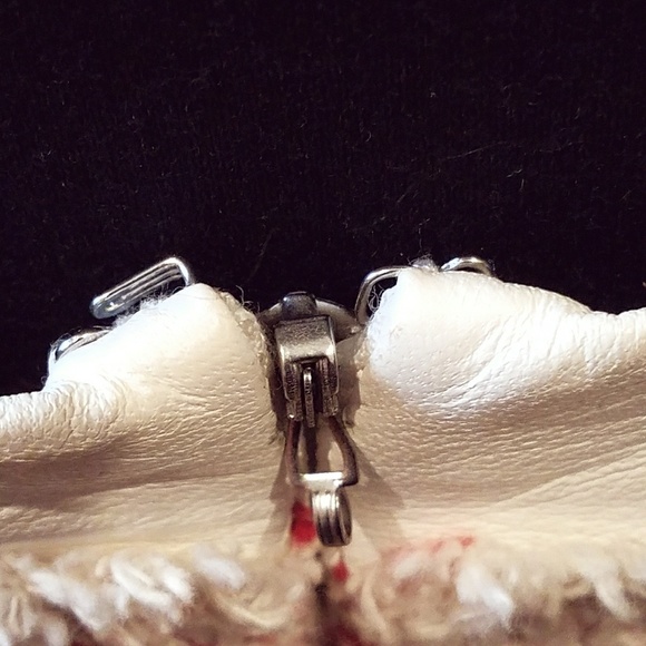 Rebecca Taylor Tweed & Leather Size 8 Pencil Skirt - Picture 5 of 7