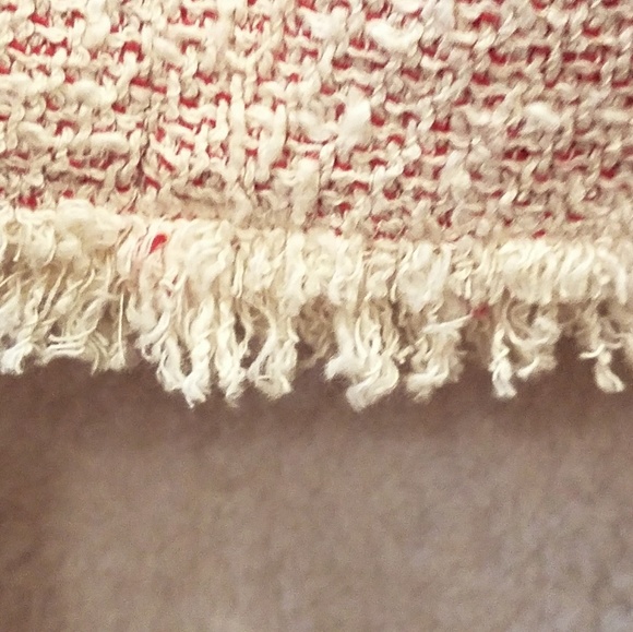 Rebecca Taylor Tweed & Leather Size 8 Pencil Skirt - Picture 7 of 7