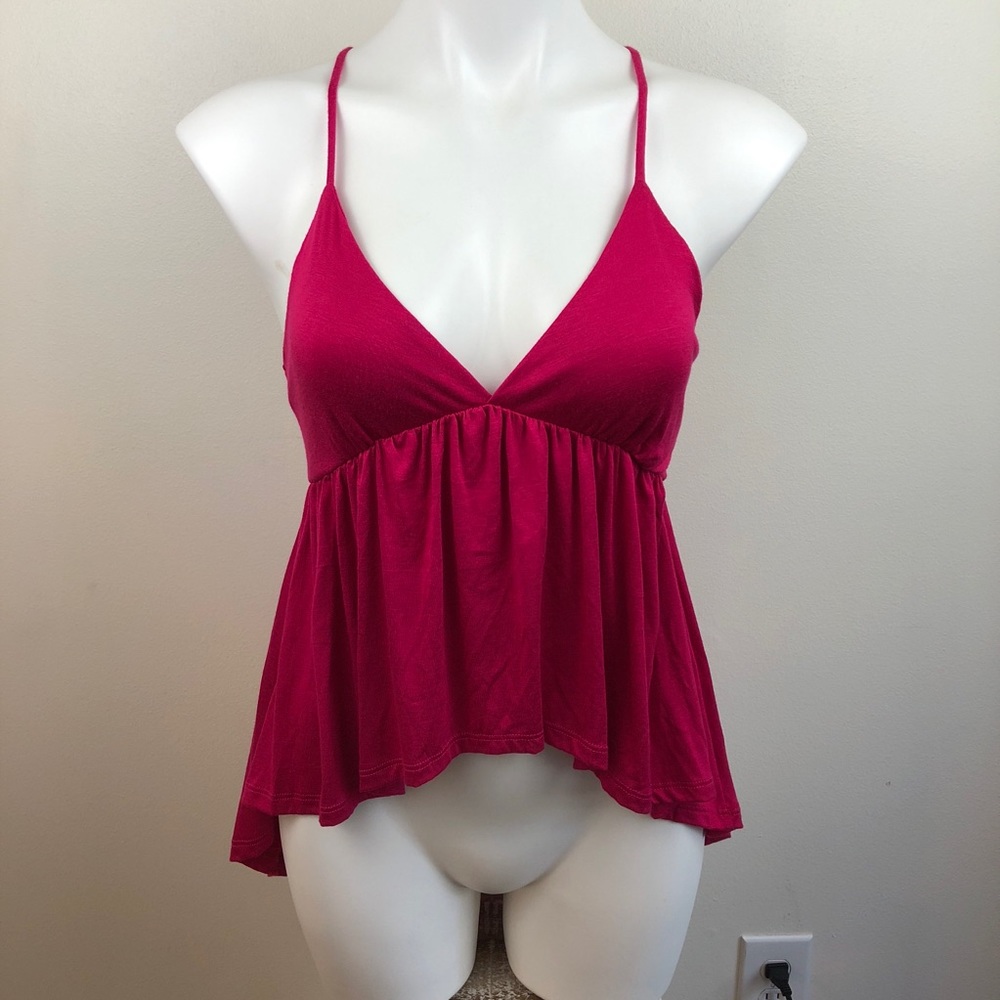 LA Gypsy Pink High Low Top