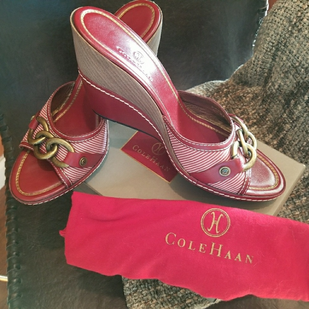 Cole Hahn Kina Wedge Sandals
