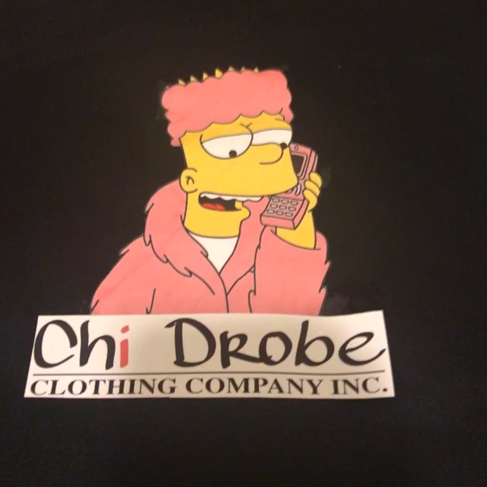 Chidrobe t-shirt / Bart Simpson