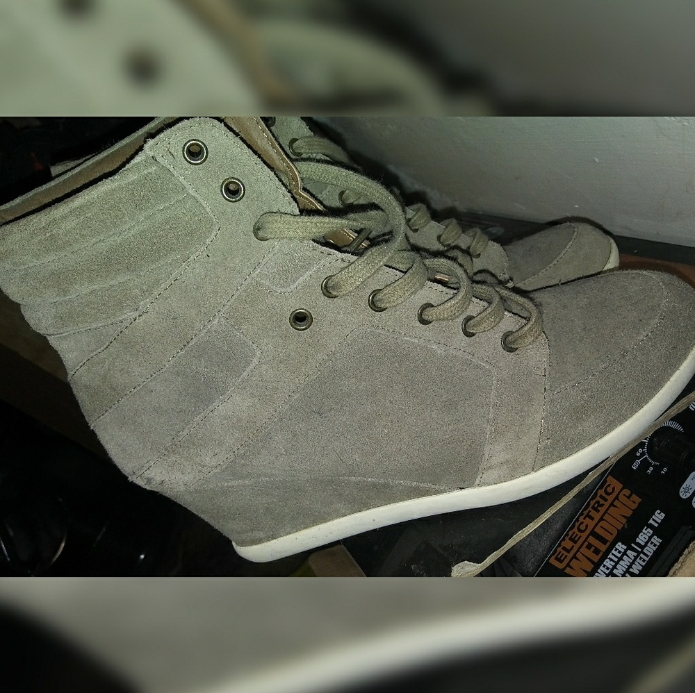 Steve Madden Wedge Laced Boots