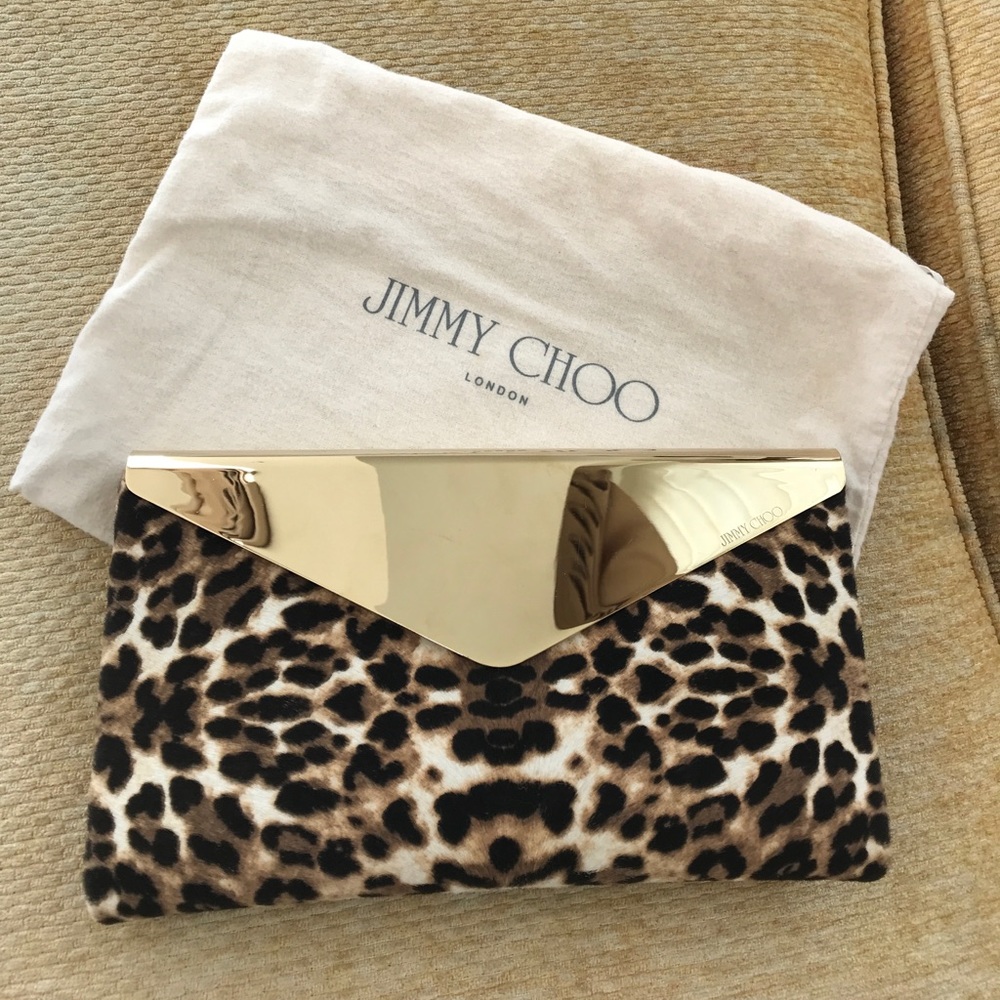 Jimmy Choo Leopard Bag