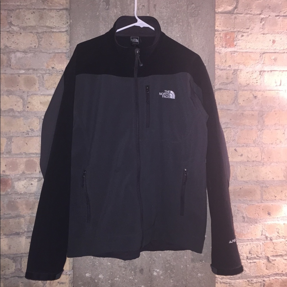 SALE NorthFace black & gray Apex Jacket