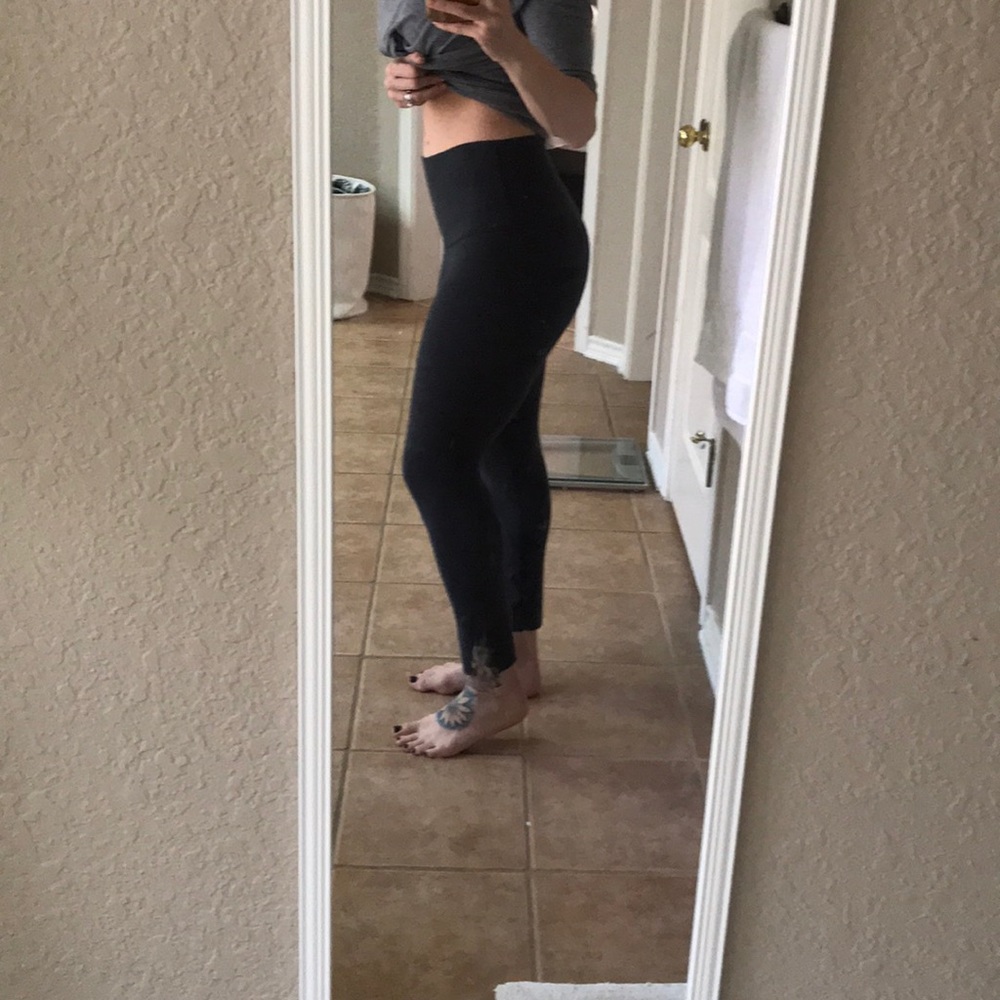 Lululemon high waist WU- hemmed to 7/8