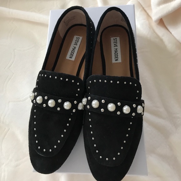 steve madden suede loafers