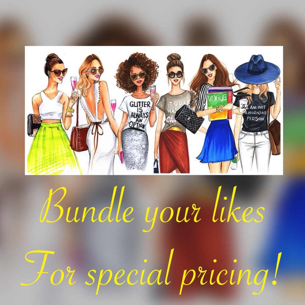 Bundle your likes for special pricing!