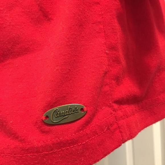 Candies Turtleneck Srunched Tunic Top - Picture 5 of 6