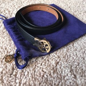 Tory burch reversible belt (worn once)