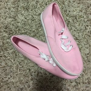 Never worn baby pink shoes