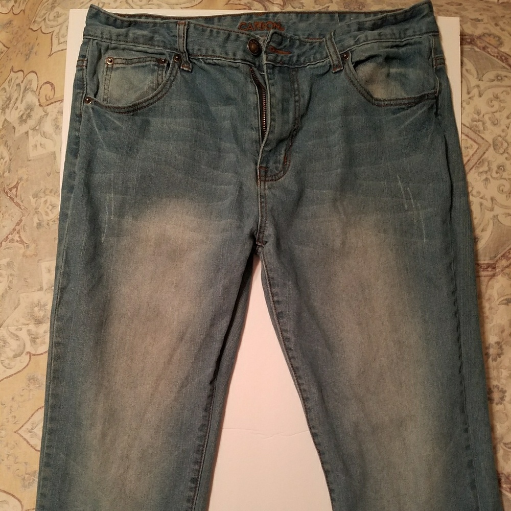 Carbon mens jeans