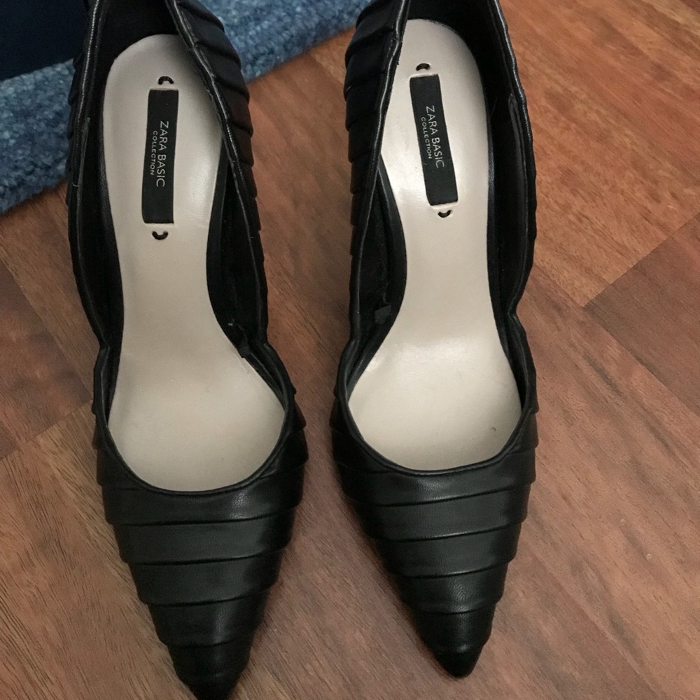 Black high heels