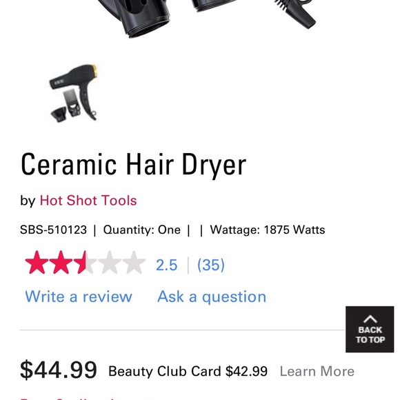 Hot Shot Tools Blow dryer - Picture 3 of 4