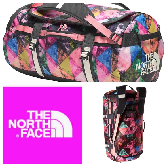 base camp duffel pink