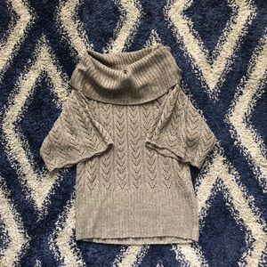 Soft scoop neck sweater